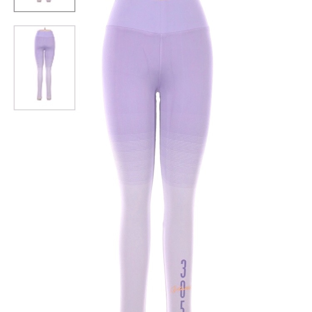 NUX Purple Ombré Leggings